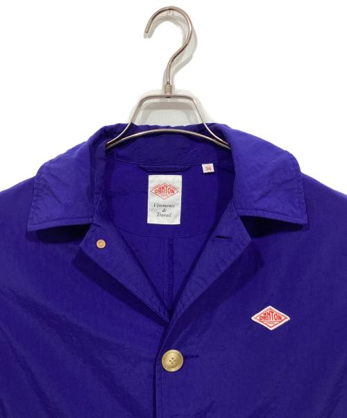DANTON（ダントン）DANTON (ダントン) ナイロンタフタ コート ブルー サイズ:34の古着・服飾アイテム