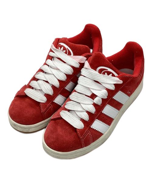adidas（アディダス）adidas (アディダス) ローカットスニーカー レッド サイズ:25.0の古着・服飾アイテム