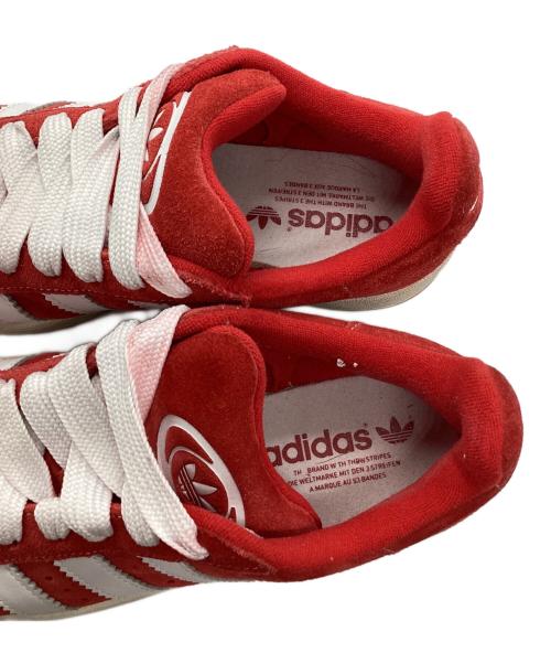 adidas（アディダス）adidas (アディダス) ローカットスニーカー レッド サイズ:25.0の古着・服飾アイテム