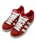adidas（アディダス）の古着「ローカットスニーカー」｜レッド