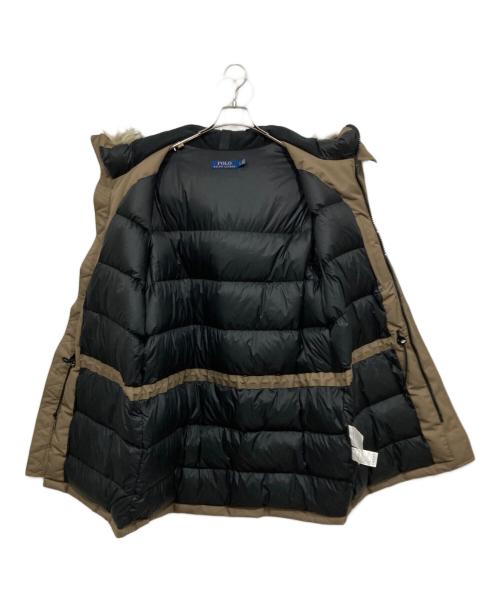 POLO RALPH LAUREN（ポロ・ラルフローレン）POLO RALPH LAUREN (ポロ・ラルフローレン) ダウンモッズコート ベージュ サイズ:Lの古着・服飾アイテム