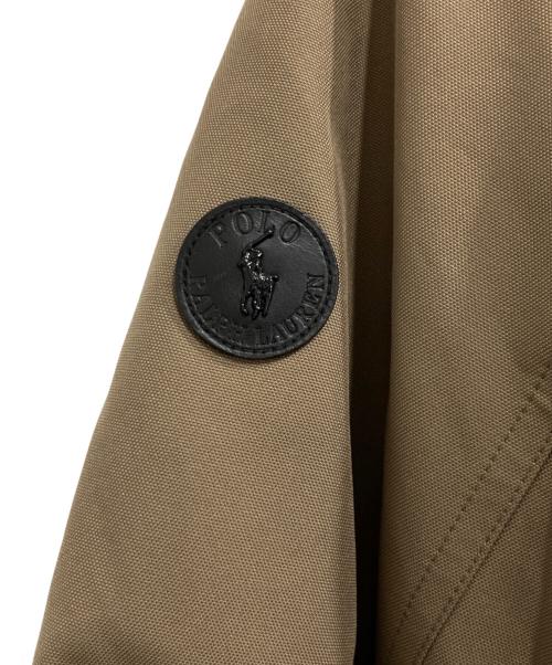 POLO RALPH LAUREN（ポロ・ラルフローレン）POLO RALPH LAUREN (ポロ・ラルフローレン) ダウンモッズコート ベージュ サイズ:Lの古着・服飾アイテム
