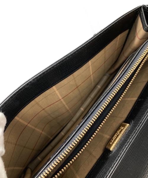 Burberry's（バーバリーズ）Burberry's (バーバリーズ) クラッチバッグ ブラックの古着・服飾アイテム