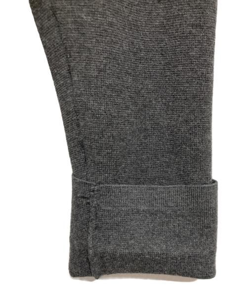 PLST（プラステ）PLST (プラステ) レーヨン混ニットジャケット グレー サイズ:Sの古着・服飾アイテム