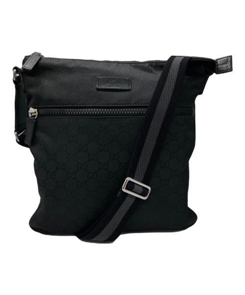 GUCCI（グッチ）GUCCI (グッチ) ショルダーバッグ ブラックの古着・服飾アイテム
