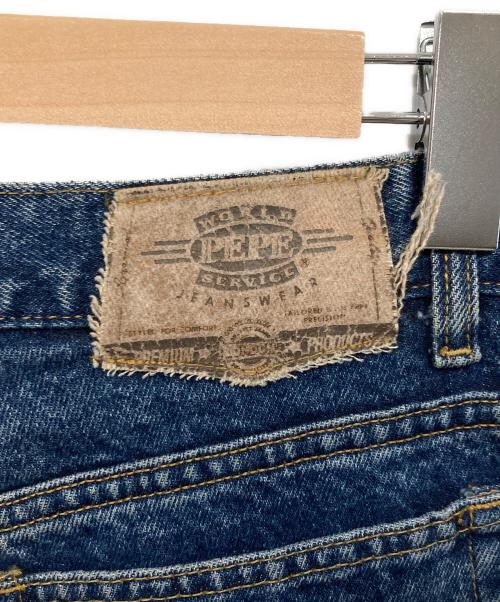 Pepe Jeans（ペペジーンズ）Pepe Jeans (ペペジーンズ) デニムパンツ インディゴ サイズ:サイズ記載なしの古着・服飾アイテム