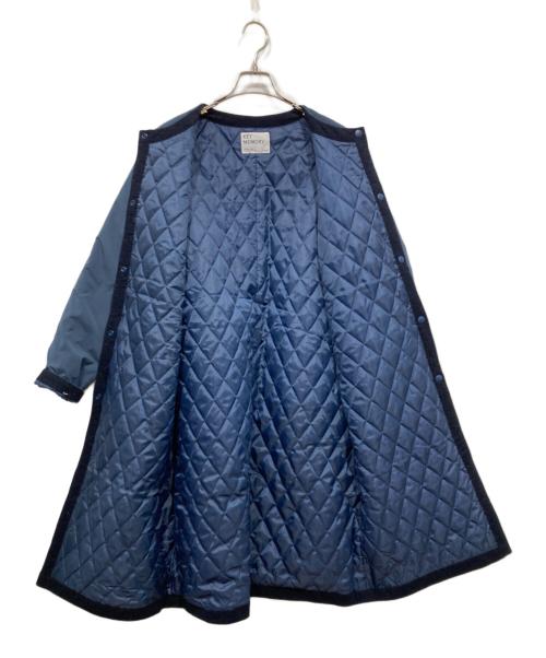KEY MEMORY（キーメモリー）key memory (キーメモリー) 中綿コート ネイビー サイズ:Fの古着・服飾アイテム
