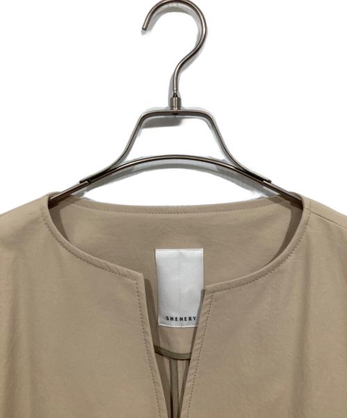 SHENERY（シーナリー）SHENERY (シーナリー) ノーカラーコート アイボリー サイズ:38の古着・服飾アイテム