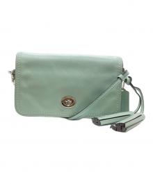 COACH（コーチ）の古着「レガシー ペニー ショルダーバッグ」｜グリーン