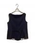 Atelier Nain (アトリエ ナイン) DAVE SET-UP VOTE NECK VEST ネイビー サイズ:M：5000円