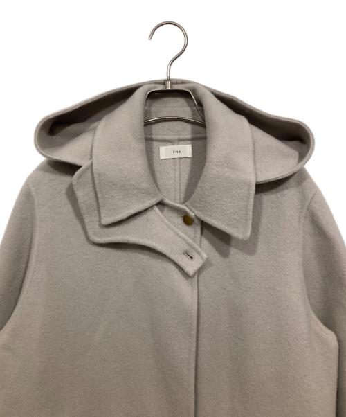 IENA（イエナ）IENA (イエナ) ダブルフェイスフードコート グレー サイズ:36の古着・服飾アイテム