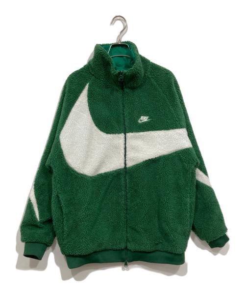 NIKE（ナイキ）NIKE (ナイキ) リバーシブルボアジャケット グリーン サイズ:XLの古着・服飾アイテム