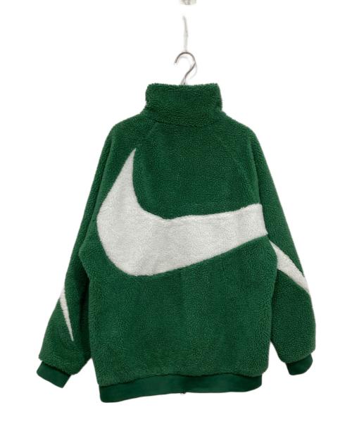 NIKE（ナイキ）NIKE (ナイキ) リバーシブルボアジャケット グリーン サイズ:XLの古着・服飾アイテム
