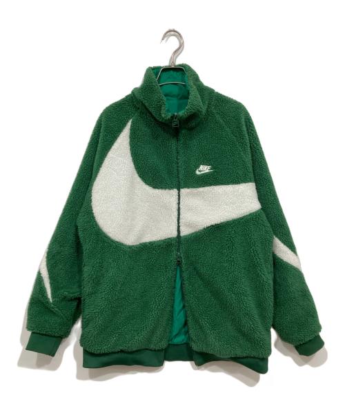 NIKE（ナイキ）NIKE (ナイキ) リバーシブルボアジャケット グリーン サイズ:XLの古着・服飾アイテム