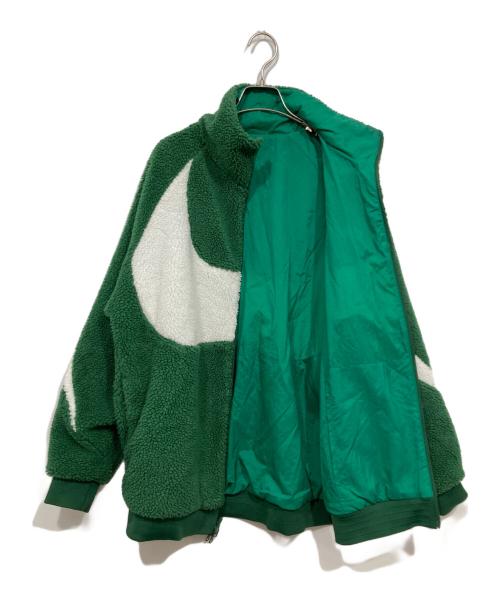 NIKE（ナイキ）NIKE (ナイキ) リバーシブルボアジャケット グリーン サイズ:XLの古着・服飾アイテム