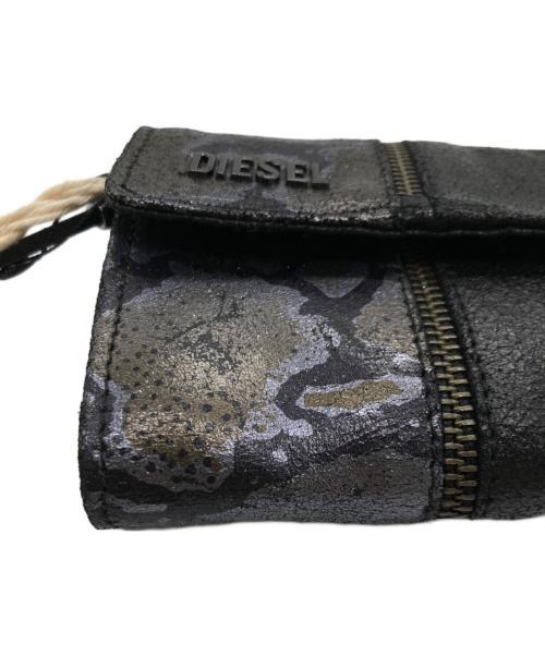 DIESEL（ディーゼル）DIESEL (ディーゼル) 長財布 ブラック 未使用品の古着・服飾アイテム