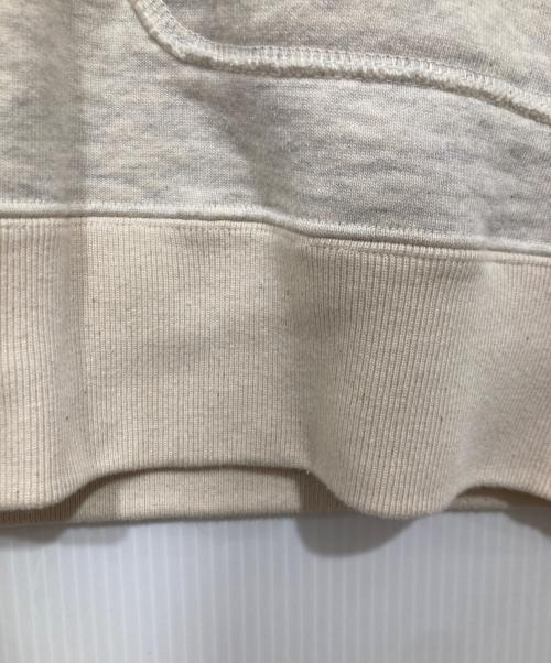 MOTO MOTOR（モト モーター）MOTO MOTOR (モト モーター) 丸首カーディガン アイボリー サイズ:Sの古着・服飾アイテム