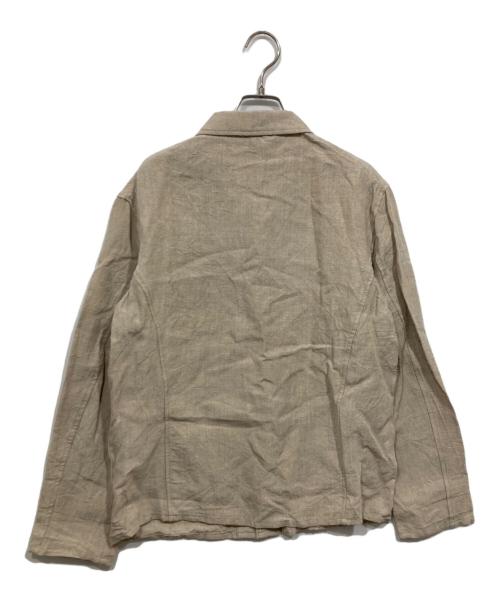 MOTOR by HIDEO MOTOIKE（ヒデオ モトイケ）MOTOR by HIDEO MOTOIKE (ヒデオ モトイケ) リネンカバーオール アイボリー サイズ:Mの古着・服飾アイテム