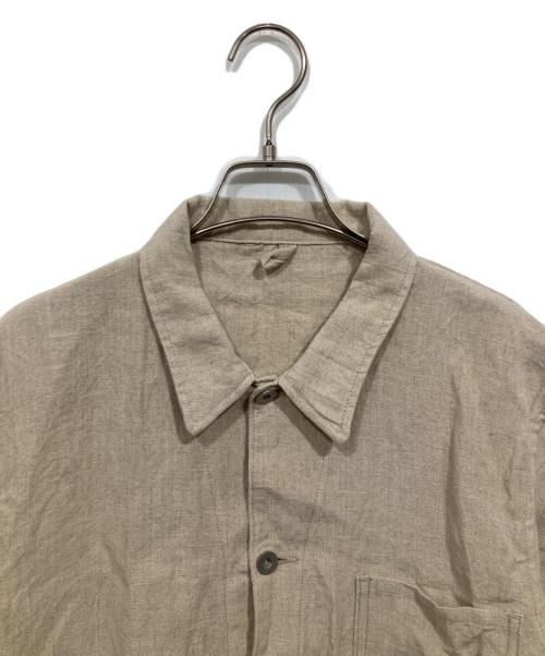 MOTOR by HIDEO MOTOIKE（ヒデオ モトイケ）MOTOR by HIDEO MOTOIKE (ヒデオ モトイケ) リネンカバーオール アイボリー サイズ:Mの古着・服飾アイテム
