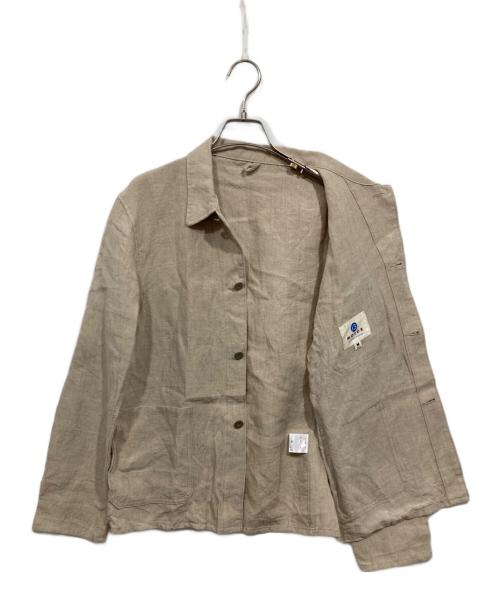 MOTOR by HIDEO MOTOIKE（ヒデオ モトイケ）MOTOR by HIDEO MOTOIKE (ヒデオ モトイケ) リネンカバーオール アイボリー サイズ:Mの古着・服飾アイテム