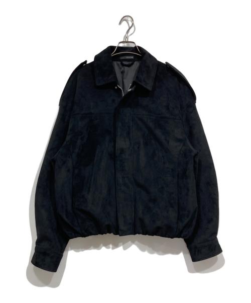 ZARA（ザラ）ZARA (ザラ) スウェードジャケット ブラック サイズ:Ｓの古着・服飾アイテム