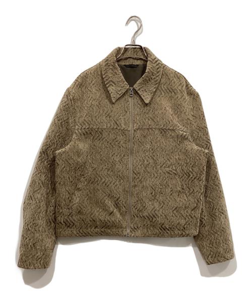 ZARA（ザラ）ZARA (ザラ) ジップアップジャケット ベージュ サイズ:Mの古着・服飾アイテム