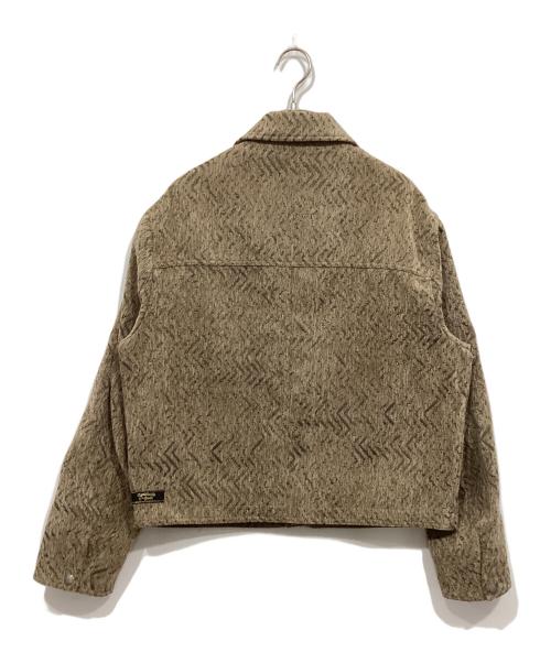 ZARA（ザラ）ZARA (ザラ) ジップアップジャケット ベージュ サイズ:Mの古着・服飾アイテム
