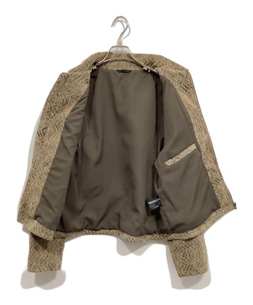 ZARA（ザラ）ZARA (ザラ) ジップアップジャケット ベージュ サイズ:Mの古着・服飾アイテム