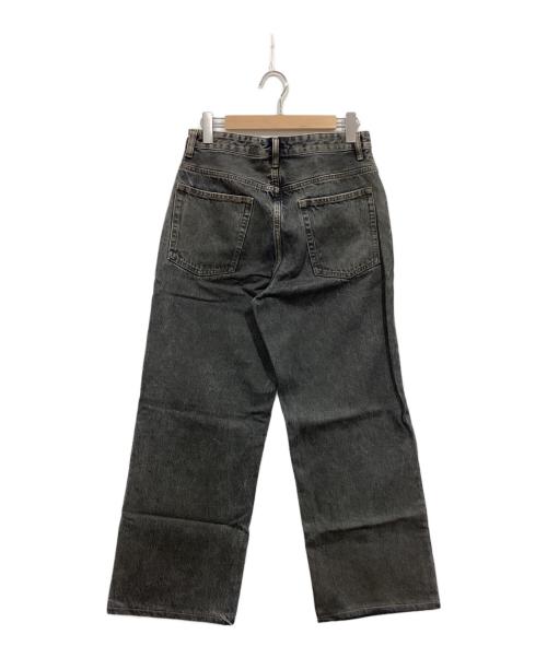 ZARA（ザラ）ZARA (ザラ) コーティングデニムパンツ グレー サイズ:USA30の古着・服飾アイテム