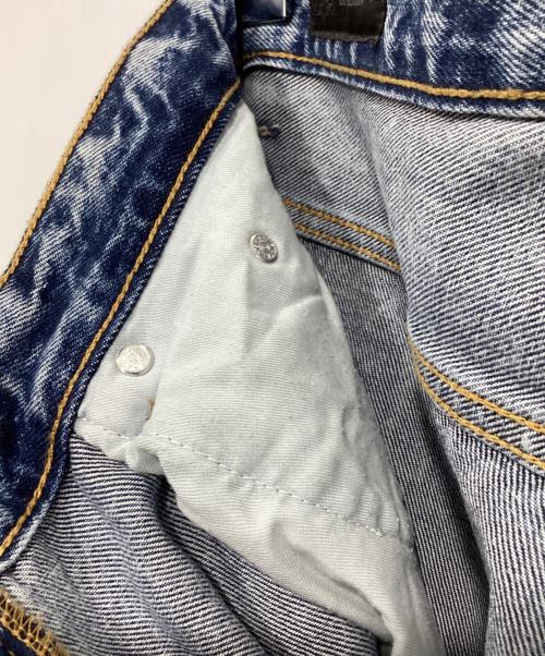 ZARA（ザラ）ZARA (ザラ) コーティングデニムパンツ グレー サイズ:USA30の古着・服飾アイテム