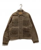 Schaeferシェーファー）の古着「ウエスタンデニムジャケット」｜ブラウン