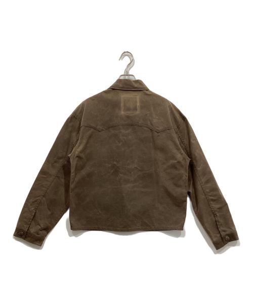 Schaefer（シェーファー）SCHAEFER (シェーファー) ウエスタンデニムジャケット ブラウン サイズ:MEDIUMの古着・服飾アイテム