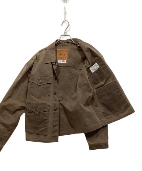 Schaefer（シェーファー）SCHAEFER (シェーファー) ウエスタンデニムジャケット ブラウン サイズ:MEDIUMの古着・服飾アイテム