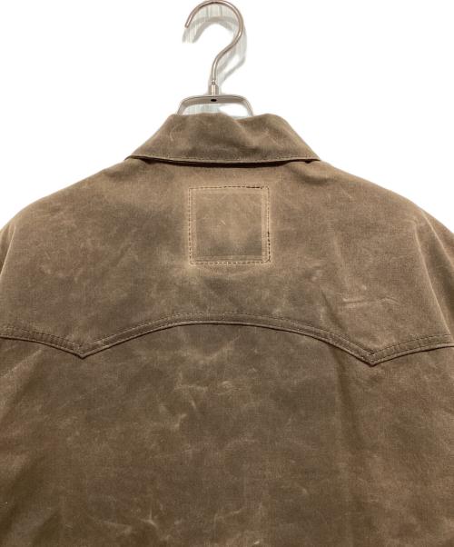 Schaefer（シェーファー）SCHAEFER (シェーファー) ウエスタンデニムジャケット ブラウン サイズ:MEDIUMの古着・服飾アイテム
