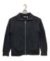 HELMUT LANG（ヘルムートラング）の古着「タートルネックフルジップカーディガン / turtle neck full zip cardigan」｜グレー