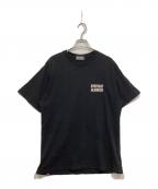 Hysteric Glamourヒステリックグラマー）の古着「プリントTシャツ / RIDING HIGH Tシャツ」｜ブラック