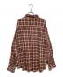 stussy (ステューシー) チェックシャツ ブラウン サイズ:L：18000円