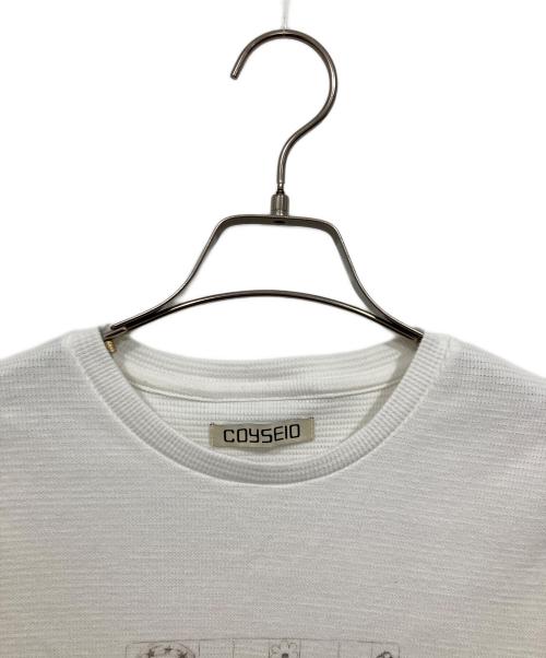COYSEIO（コイセイオ）COYSEIO (コイセイオ) Tシャツ ホワイト サイズ:freeの古着・服飾アイテム