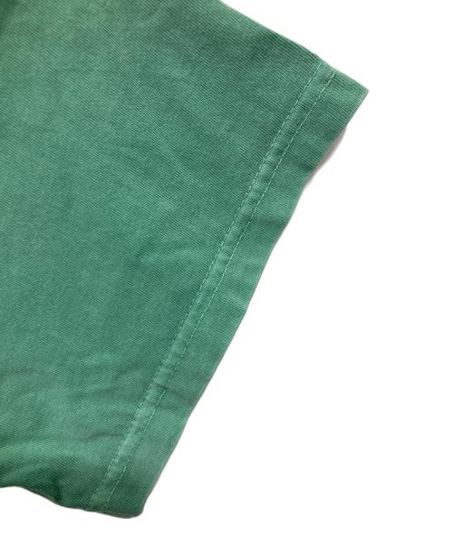 stussy（ステューシー）stussy (ステューシー) STONES PIGMENT DYED TEE グリーン サイズ:Sの古着・服飾アイテム