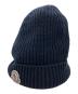 MONCLER (モンクレール) ニット帽 ネイビー：20000円