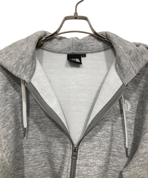 THE NORTH FACE（ザ ノース フェイス）THE NORTH FACE (ザ ノース フェイス) ジップパーカー / Square Logo FullZip グレー サイズ:Ｌの古着・服飾アイテム