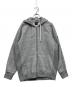 THE NORTH FACE（ザ ノース フェイス）の古着「ジップパーカー / Square Logo FullZip」｜グレー