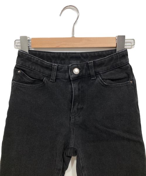 EMPORIO ARMANI（エンポリオ アルマーニ）EMPORIO ARMANI (エンポリオ アルマーニ) スリムデニムジーンズ ブラック サイズ:W24（61cm）の古着・服飾アイテム
