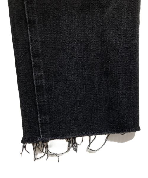 EMPORIO ARMANI（エンポリオ アルマーニ）EMPORIO ARMANI (エンポリオ アルマーニ) スリムデニムジーンズ ブラック サイズ:W24（61cm）の古着・服飾アイテム