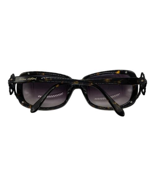 Vivienne Westwood（ヴィヴィアンウエストウッド）Vivienne Westwood (ヴィヴィアンウエストウッド) ラインストーンオーブサングラス ブラウンの古着・服飾アイテム