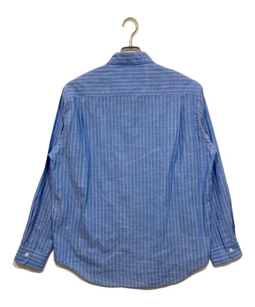 UNITED ARROWS（ユナイテッドアローズ）UNITED ARROWS (ユナイテッドアローズ) ストライプ長袖シャツ ブルー サイズ:L 未使用品の古着・服飾アイテム