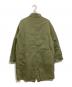 ITEMS URBAN RESEARCH (アイテムズ アーバンリサーチ) 中綿ライナー付 フードレスモッズコート オリーブ サイズ:M：6000円