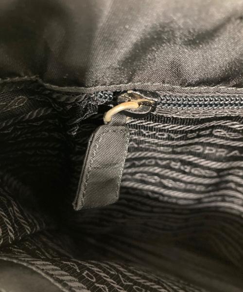 PRADA（プラダ）PRADA (プラダ) チェーントートバッグ ブラックの古着・服飾アイテム