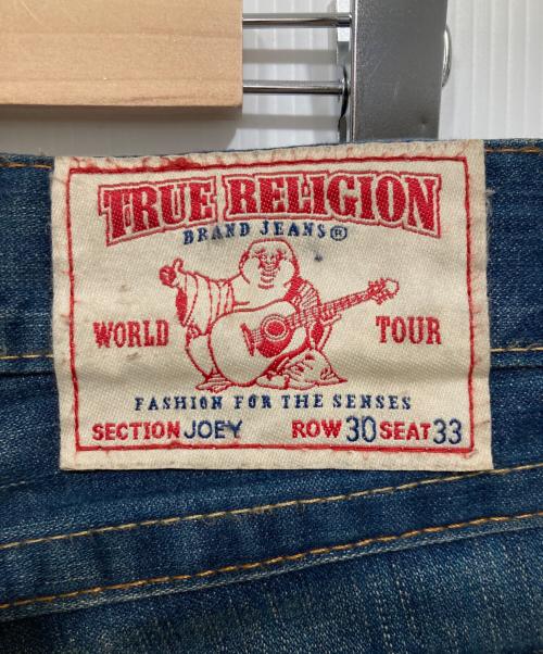TRUE RELIGION（トゥルー レリジョン）TRUE RELIGION (トゥルー レリジョン) JOEYフレアデニムパンツ ブルー サイズ:W30（76cm）の古着・服飾アイテム