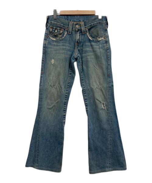 TRUE RELIGION（トゥルー レリジョン）TRUE RELIGION (トゥルー レリジョン) JOEYデニムパンツ ブルー サイズ:W28（71cm）の古着・服飾アイテム